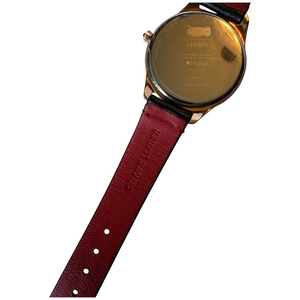 Citizen Eco-Drive Minnie Mouse Disney Character Dial Watch - NWT - Picture 8 of 10